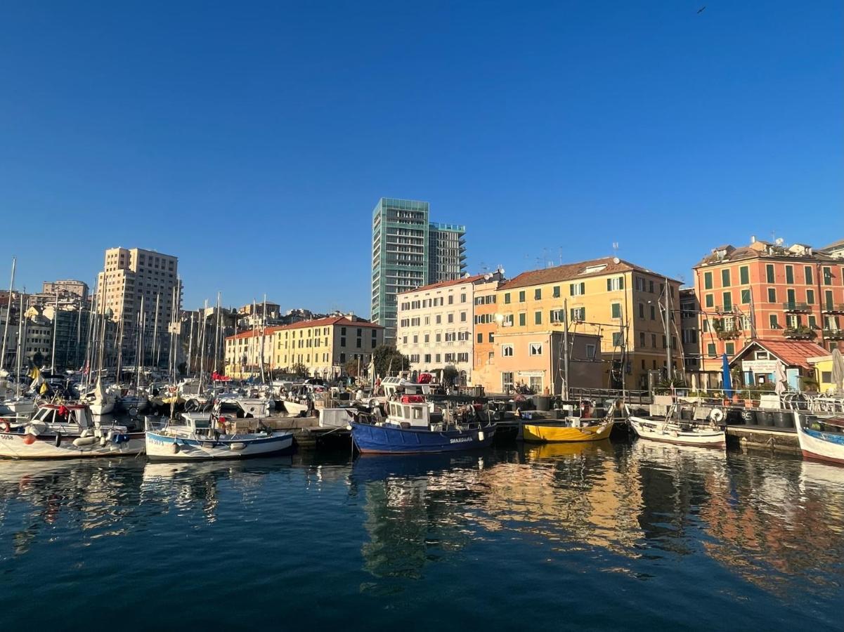 Il Nido Di Giraben Lägenhet Savona Exteriör bild
